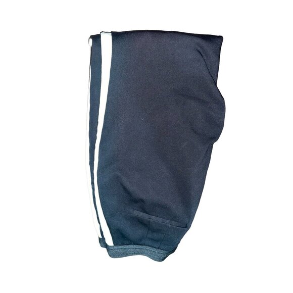 ZARA BASIC Women's Size Large Black Ankle Pants with White/Tan Side Stripes - Picture 14 of 14